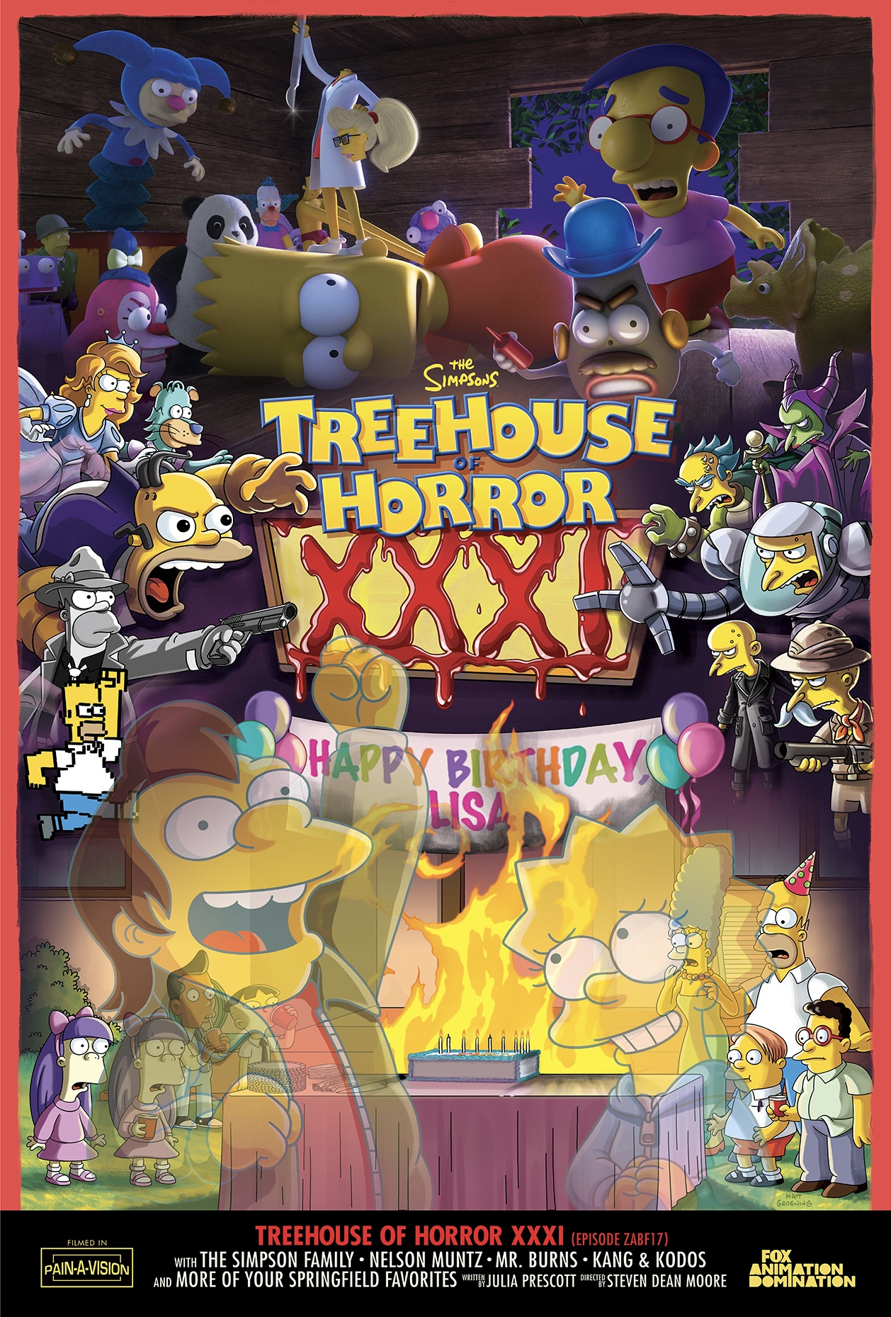 Treehouse of Horror XXXI, Simpsons Wiki