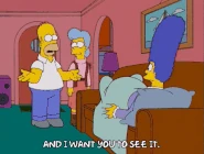 marge pretends to be pregant