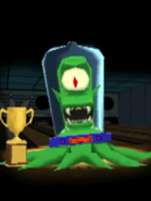 Kang as seen in The Simpsons Bowling