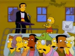 Paul Anka and Lisa perform the song.