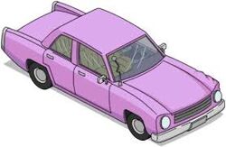 Pink Sedan Simpsons Wiki Fandom Pink Sedan Simpsons Wiki Fandom