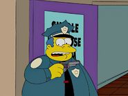 Wiggum with a gun