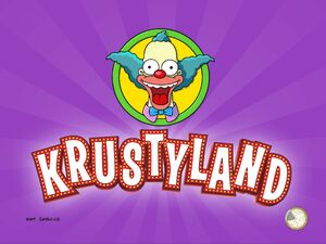 Krustyland Flash Screen