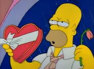 Homer says he loves Marge.