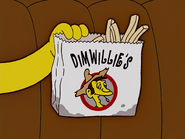 Dimwillie's fries logo bonfire of manatees