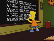 I do not have power of attorney over first graders.