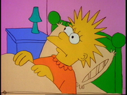 Lisa is scared of the comment Marge made.