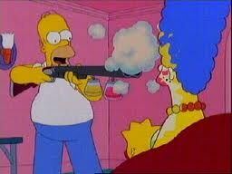 Ark undertrykkeren Skilt Makeup Gun | Simpsons Wiki | Fandom