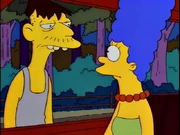 Cletus with brown hair