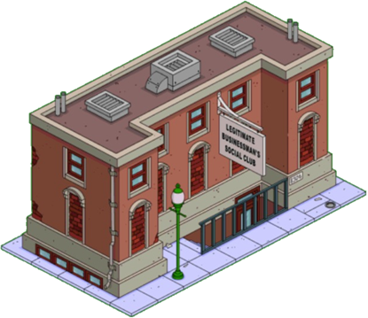 Legitimate Businessman S Social Club Simpsons Wiki Fandom Legitimate Businessman S Social Club Simpsons Wiki Fandom