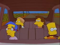 Bart on the Road Gallery Simpsons Wiki Fandom