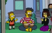 Ned and his parents in "Walking Big & Tall"