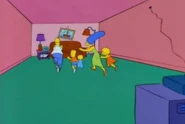 Moving Wall couch gag