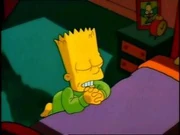 Bart rezando.