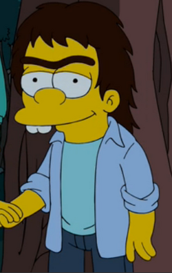 unibrow baby simpsons