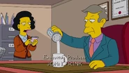 Principal Skinner's secretary Myra