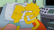 Lisa Whispering to Bart