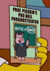 Professor Pigskin (Mentioned)