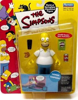 Simpson action shop figure