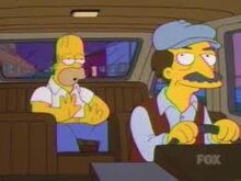 Homer no taxi