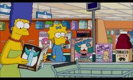 Marge and Maggie in the new HD intro