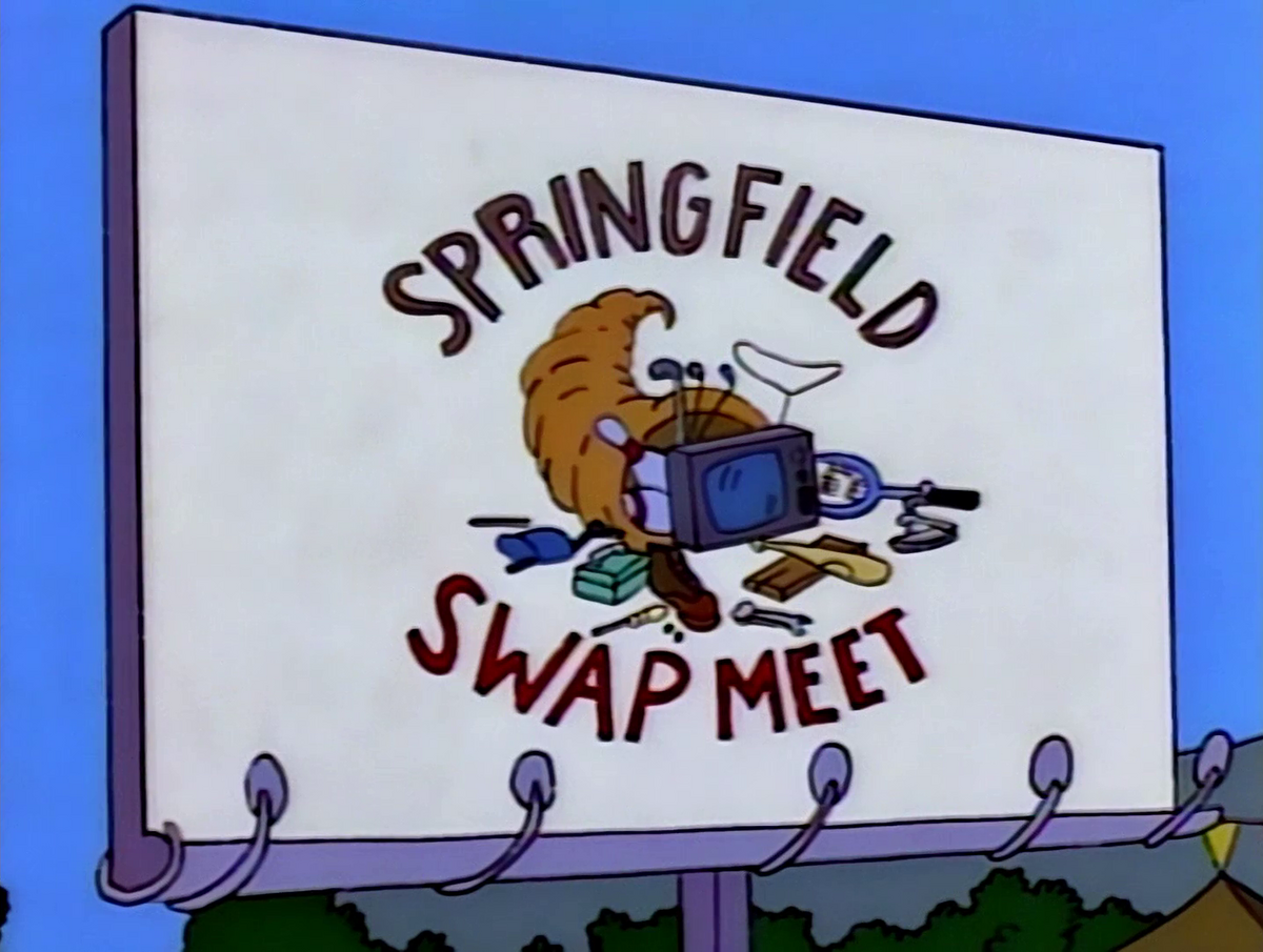 Springfield Swap Meet Simpsons Wiki Fandom