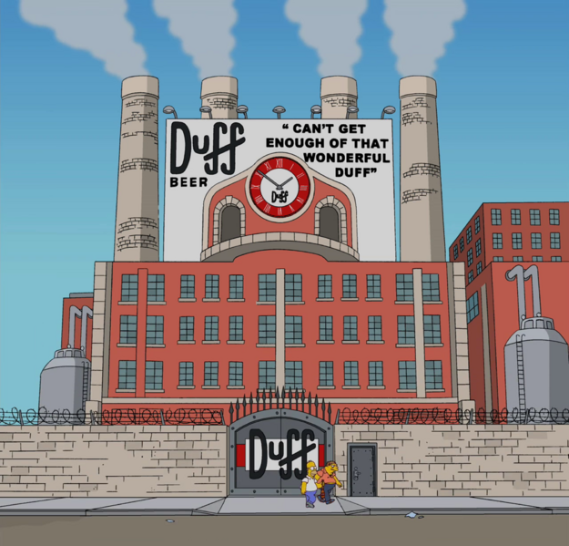 Duff Brewery Simpsons Wiki Fandom