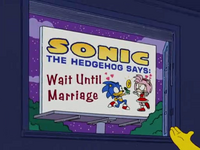 Sonic The Hedgehog reference