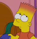 Bart simpsons natural red hair