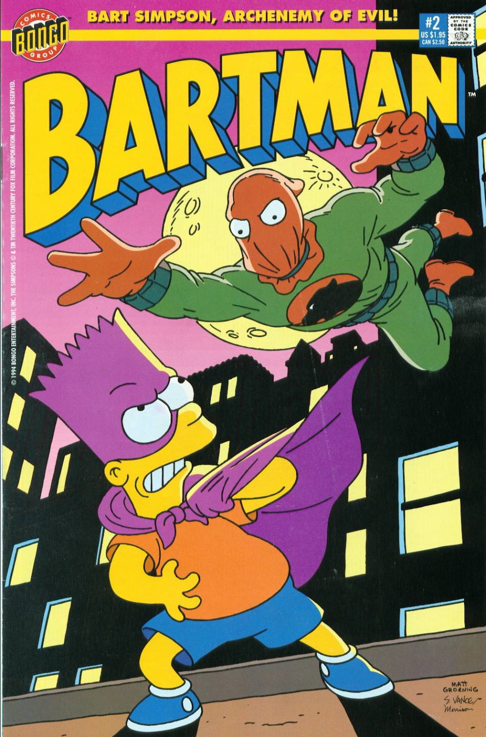 Bartman 2 | Simpsons Wiki | Fandom