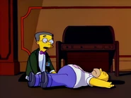 "Mr. Burns. I think he's dead."