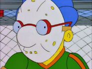 Milhouse as a goalie