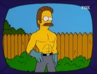 Umięśniony Ned Flanders