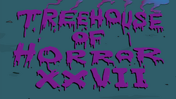 Treehouse of Horror XXVII - Title Card