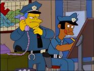 Wiggum takes a call