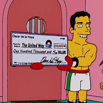 Oscar De La Hoya Simpsons Wiki Fandom