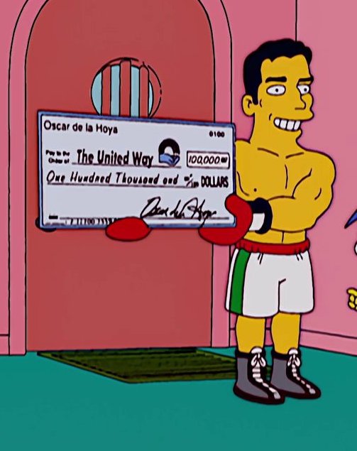 Oscar De La Hoya Simpsons Wiki Fandom