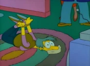 ...when Homer and Marge come into the room.