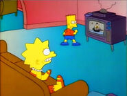 Lisa:"But I want to see what happens!" Bart:"You know what happens."