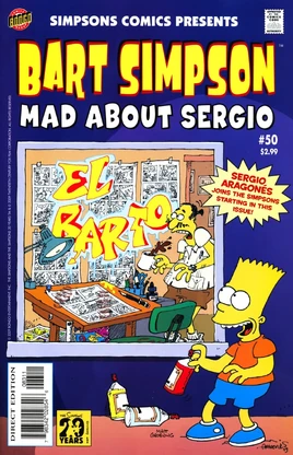 Bart Simpson-Mad About Sergio