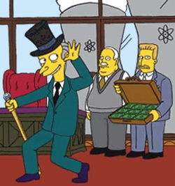 Burns Verkaufen der Kraftwerk