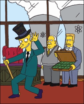 Burns Verkaufen der Kraftwerk