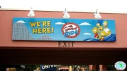 The Simpsons Ride Sign on Universal Studios Exit.jpg (12 KB) The Simpsons Ride sign on Universal Studios Florida exit.