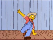 Jimmy Carter doing a break-dance.