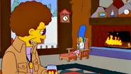 Disco Stu notices Marge...