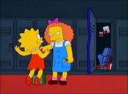 Francine attempted threat and bullies Lisa.