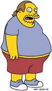 Comic Book Guy as Woodpecker Finch