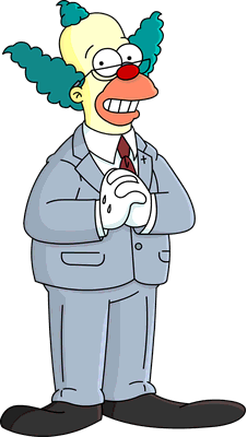 krusty the clown wallpaper