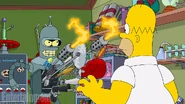Bender vs Homer