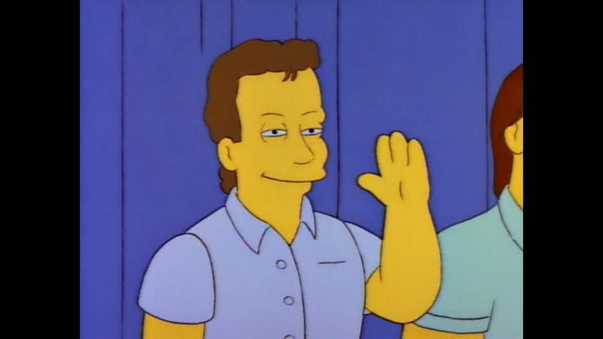 Well well well. Steve Sax, from New York City : r/TheSimpsons